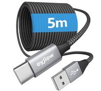 Extra Long USB C Cable 5m, USB to USB C Charger Cable Fast Charging Lead