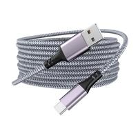 Extra Long USB C Charger Cable 5M,3A Braided PS5 Controller Charging Cable for PS5 DualSense Controller/Xbox Series X/S for Nintendo Switch,Samsung Galaxy S21/S20/S10,Note10 9 8