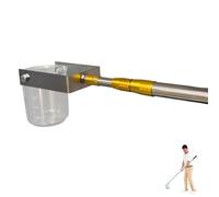 Extra Long Water Sample Rod, Water Sampling Dipper Telescopic Water Sampler Stainless Steel Pendulum Beaker Ladle 1000 ml Sampling Pole Rod(1.5m)