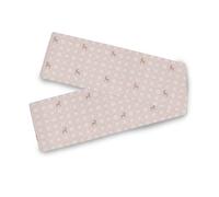 Extra Long Wedding Table Runner Christmas Cross - Stitch Snowflakes Baubles Deer Soft Cloth Runners Living Room Decor Family Dinners or Gatherings, Indoor or Outdoor Parties 13 x 70 Inches