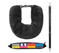 Extra Luggage Cushion - Fabric Travel Pillow, U Shaped Travel Pillow, Large Capacity Pillow, Vensionable U-shaped Travel Pillow, Large Capacity Neck Pillow, Premium Travel Pillow for Re