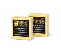Extra Mature Cheddar Cheese 2 x 200g from Great British Trading