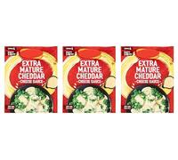 Extra Mature Cheddar Cheese Sauce Mix, 30g, No Artificial Colours or Flavourings, Suitable for Vegetarians, Pack of 3