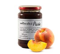 extra organic San Benedetto peaches Jams - Italian artisan product (1 jar 380 grams)