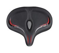 Extra Padded Bicycle Saddle - Wide Comfort Seat, Anti-Shock Cushion Cover | Bike Saddle Cushion Pad, Breathable Foam Support for Folding Bike, Road Cycle, Urban Commute, Trail Rider, Outdoor Adventure