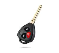 Extra-Partss Keyless Remote Car Key Fob Replacement for Toyota- 2006-2010 RAV4/2007-2012 Yaris/2008-2013 Scion XB 3 Buttons HYQ12BBY 89070-42660 89070-42670 (1)