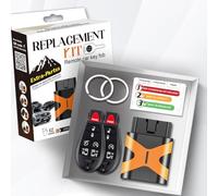 Extra-Partss Remote Key Fob Replacement Kit for IYZ-C01C or M3N5WY783X fits Town and Country 2008 2009 2010 2011 2012 2013 2014 2015 2016