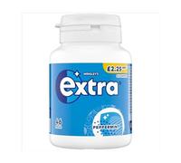 Extra Peppermint Chewing Gum Tub 6x46 Pieces Chewing Gum Sugarfee (Pack of 6)