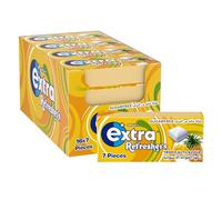 Extra Refreshers Tropical Chewing Gum Box, 7 Pieces