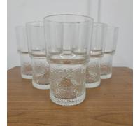 Extra Resistant Stackable Glasses - 45cl / 450ml (Set of 6) | Fully Tempered, 5× Stronger, Shock & Heat Resistant | Professional Bar & Home Drink Glassware