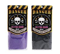 Extra Rough, Exfoliating Washcloth [Made in Japan] Exfoliating Towel Special Texture Makes Fluffy Foam Lather, Back Scrubber, Dead Skin Cell Remover [Loofah for Women and Men] (2pcs Set)