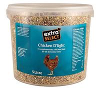 Extra Select Chicken D'light Complimentary Chicken Feed Tub, 5 Litre, Packaging may vary
