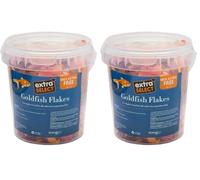 Extra Select Complete Dry Goldfish Flake Feed, 50 gm + 50 gm Free (Pack of 2)