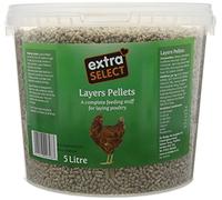 Extra Select Complete Layers Pellets Poultry Feed Tub, 5 Litre