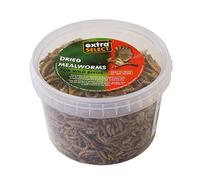 Extra Select Dried Mealworms for Wild Birds: Protein Rich Wild Bird Food for Robins and Wildlife - Meal Worms for Garden Birds - 500 ml