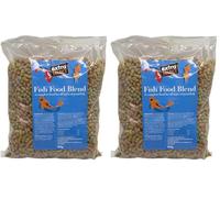 Extra Select Fish Food Blend - Variety Mix Pond Sticks & Pellets, Complete Nutrition for Koi & Goldfish - 500g Bag (Pack of 2)