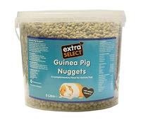 Extra Select Guinea Pig Nuggets - Dry Pellets with Vitamin C Small Animal Food Guinea Pig Food Nuggets - 5L Tub