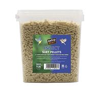 Extra Select Insect High Energy Suet Pellets Wild Bird Food - Protein, Fat Rich Year-Round Feeding - 3 kg Reusable Bucket