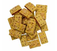 Extra Select Lasagna Squares Dog Treats - Crunchy Dog Biscuits with Tomato Filling, Ideal Training Treats for Dogs & Delightful Snacks - 1 kg Bag