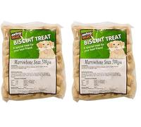 Extra Select Marrowbone Rolls Dog Treats With Meaty Center - Crunchy Biscuits and Snacks for Bedtime - 500 g (Pack of 2)