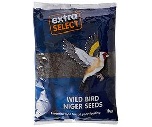 Extra Select Niger Seed Wild Bird Food, 1 kg