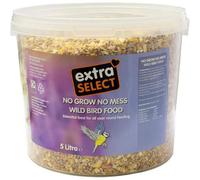 Extra Select No Grow Wild Bird Food In Bucket 5Ltr