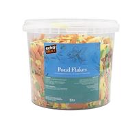 Extra Select Pond Flakes Fish Food 3 Litre - Complete Flake Food for All Pond Fish with Added Vitamins for Daily Feeding