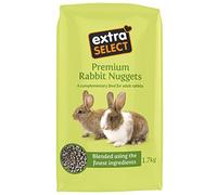 Extra Select Premium Rabbit Nuggets - Outdoor/Indoor Rabbit Food Pellets with Essential Vitamins & Minerals - 1.7kg