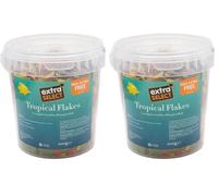 Extra Select Tropical Flake Complete Fish Food, 50 g (Pack of 2)