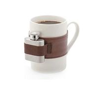Extra Shot Coffee Mug - Mug with Strap-on Hip Flask