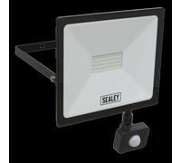 Extra-Slim Floodlight with PIR Sensor 50W SMD LED