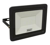 Extra Slim Floodlight with Wall Bracket - 100W SMD LED - IP65 Rated - 8500 Lumen