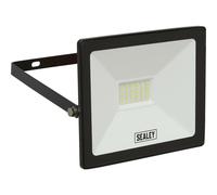 Extra Slim Floodlight with Wall Bracket - 20W SMD LED - IP65 Rated - 1700 Lumens