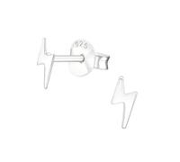 Extra Small Lightning Bolt Earrings - 925 Sterling Silver