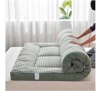 Extra Soft Japanese Bed Mat - Foldable Breathable Portable Roll-Up Mattress for Living Room Bedroom Guest Use Camping RV - Comfortable Sleep Solution