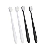 Extra Soft Micro Nano Toothbrush for Sensitive, Soft Bristle Toothbrush for Adults, Manual Soft Bristles Sterile Fiber Adult Toothbrush, for Sensitive Teeth (B)