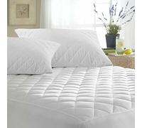 Extra Soft Quilted Pillow 2 Pack Hollowfibre Filled - Hotel Quality Bounce Back Sofa Bed Pillow - Poly Cotton Cover Pillow - Size 50cm x 75cm