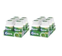Extra Spearmint Chewing Gum, 2 Cases with 6 Packs of 46 Pieces Each