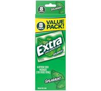 EXTRA Spearmint Sugar Free Chewing Gum Bulk, 15 ct (8 Pack)