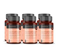 Extra Strength B Complex with Inositol & Choline x 540 Caplets (6 Bottles of 90) - High-Potency B Vitamins for Energy, Brain & Nerve Support - 18 Months Supply