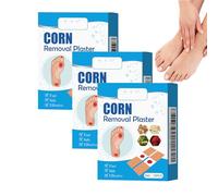 Extra Strength Corn & Callus Remover Pads for Feet - Foot Care Pads for Corns and Calluses - Fast-Acting Remover Patches to Soften Hard Skin, for Men & Women, Pain Relief & Protection (3 Boxes)