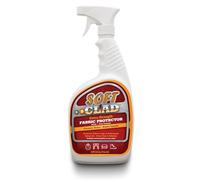 Extra Strength Fabric Protector Spray Prevents Stains and Repels Liquids. SoftClad Safely Guards Furniture, Shoes, Carpet, Upholstery, Suede, Leather, Couch, Canvas and more. Safe for indoor use -32oz