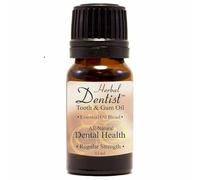 Extra Strength Herbal Dentist Cure for Bad Breath, Gum Disease, Halitosis, Get Stronger Whiter Teeth