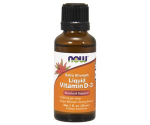 Extra Strength Liquid Vitamin D3, 1,000 IU, 1 fl oz (30 ml) - Now Foods