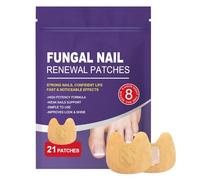 Extra Strength Toenail Fun-gus Treat-ment, Nail Patches, Nail Care Patches, Easy-To-Use, Gentle Formula, 10x5x1cm, for Daily Nails Care Trea,-ment During At-Home Pedicure Routines