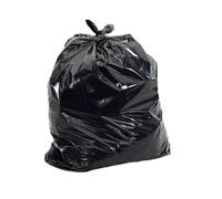 EXTRA STRONG 430g BLACK HEAVY DUTY BIN LINERS BAGS RUBBISH WASTE REFUSE SACKS 160 Litre UK (400 Bags - 20 Rolls Full Box)
