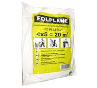 Extra Strong 4m x 5m Heavy Duty Large Plastic Polythene Dust Sheet 13ft x 16ft Painting Masking (Floor Windows) *ODORLESS