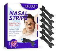 Extra Strong 60ct Nose Strips for Snoring Relief, Help Stop Snoring, Improve Sleep, Reduce Snoring, Day and Night Use, Nasal Dilators