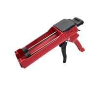 Extra Strong Caulking Gun - Heavy Duty Skeleton Applicator for Sealants, Adhesives, Silicones - Professional High Viscosity Cartridge Gun，Twin Silicone Gun, Cartridge Caulking Gun for Dual,RED