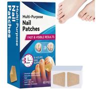 Extra Strong Fungal Nail Treatment for Toenails,60 Pcs Antifungal Nail Patches,Overnight Repair Fast-Acting Toe Nail Fungus Treatment,Ingrown Toenail Remover & Nail Softener,Fungal Nail Patches
